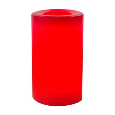 Rimports 3x5 Raspb InOut Candle CGT20305RA